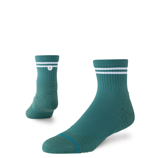 Stance Lined Up Mid Quarter Socken Blaugrün