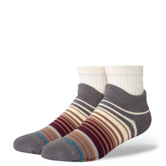 Stance Curren Slipper Socken Dunkelgrau 