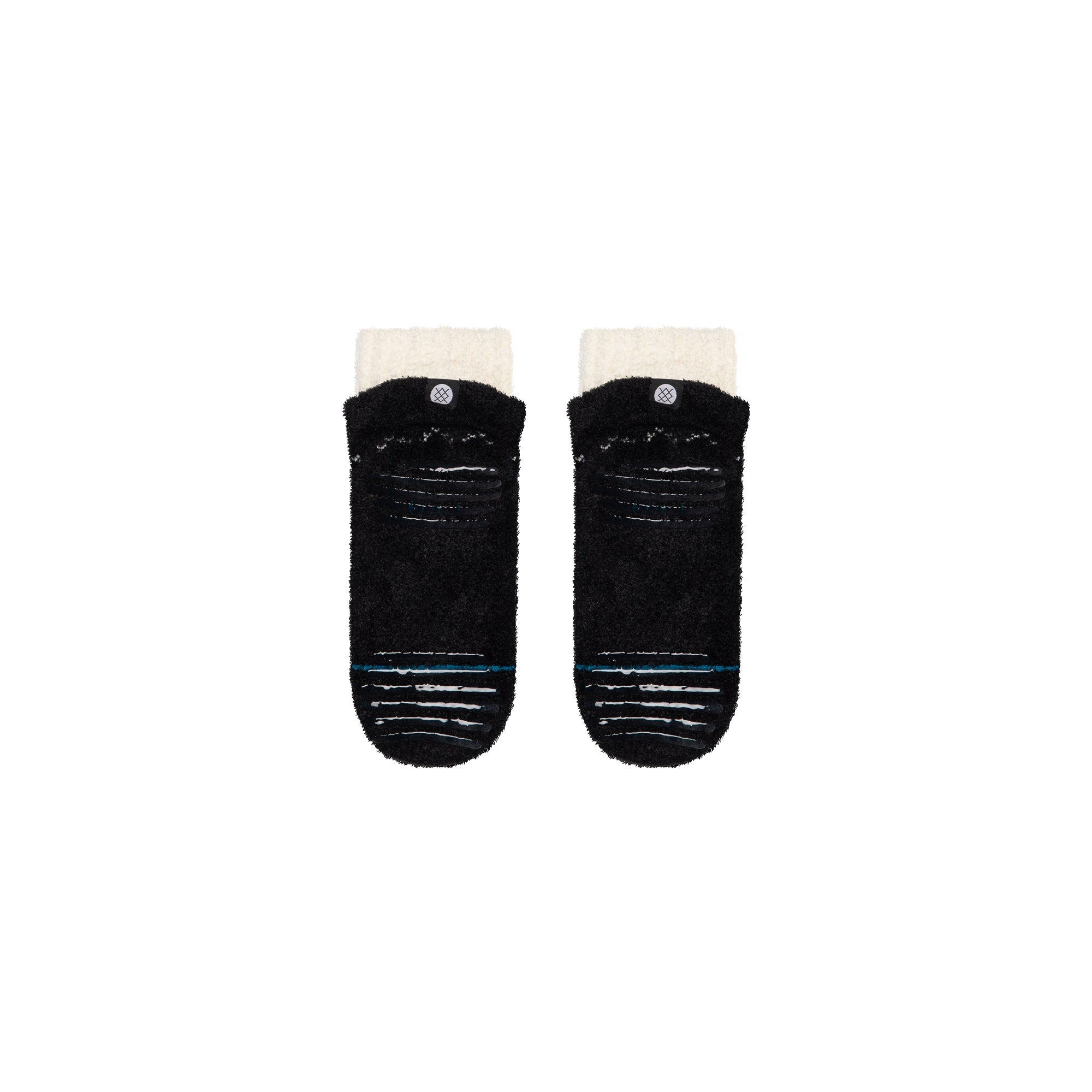 Stance Snowflake Cozy Slipper Sock Black