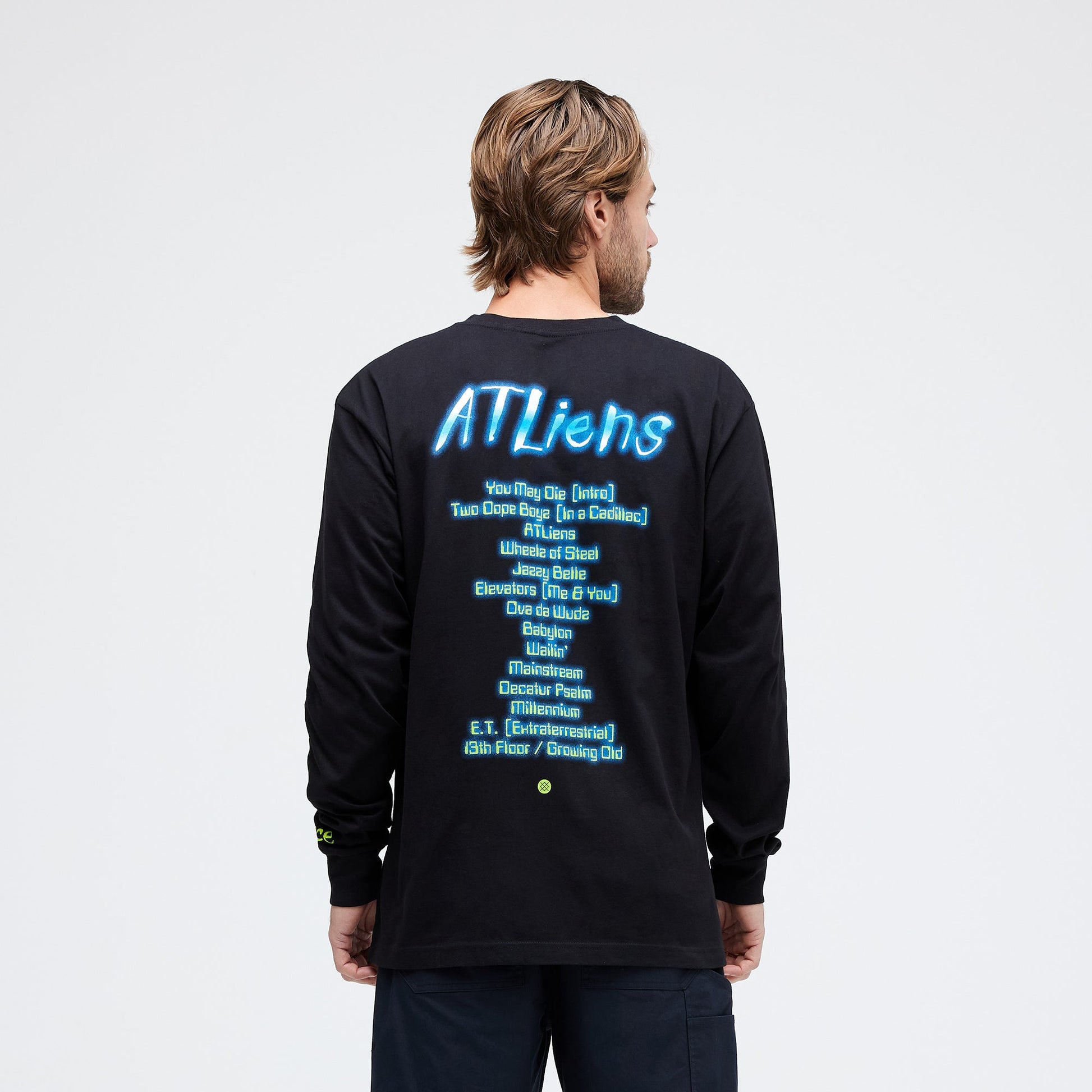 Stance Outkast Long Sleeve T-Shirt Schwarz |model