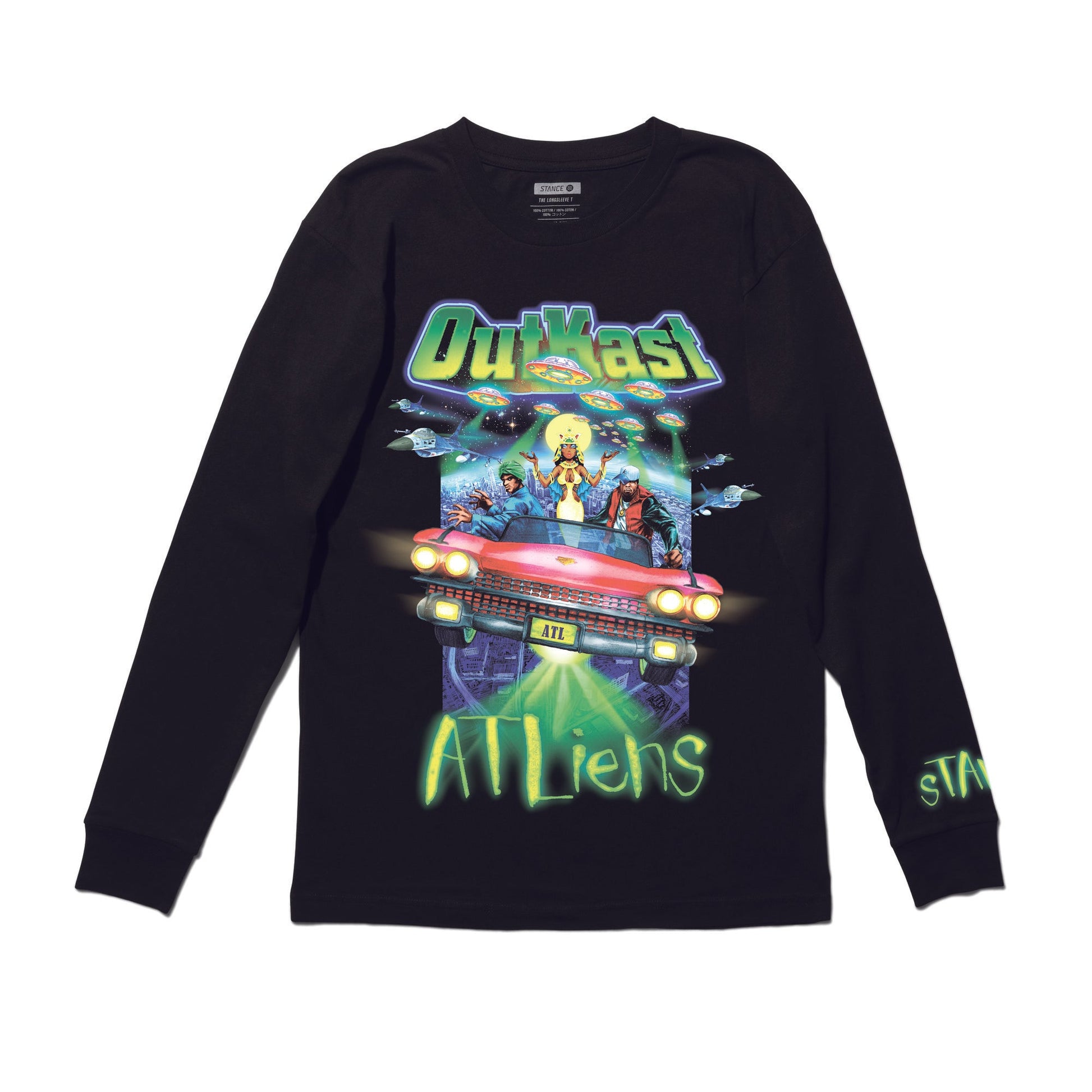 Stance Outkast Long Sleeve T-Shirt Schwarz