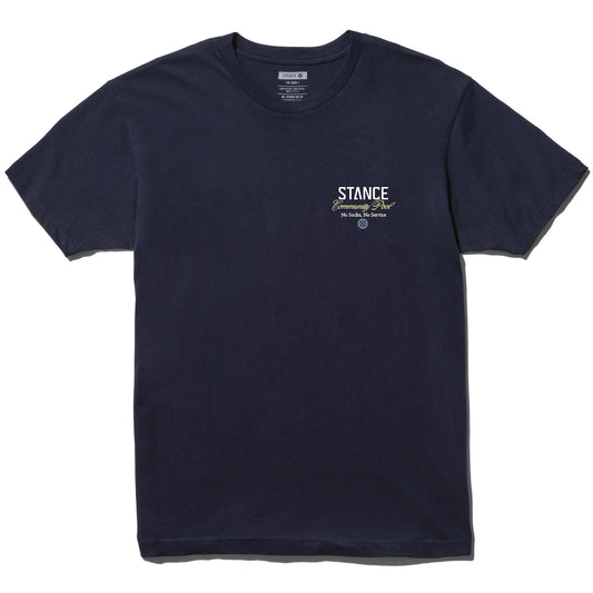 Stance Diver Tee Marineblau