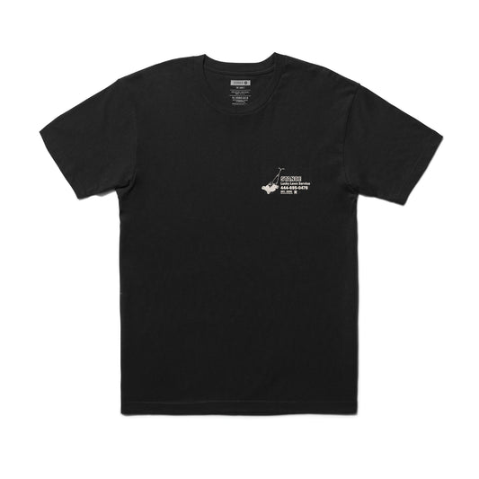 Stance Lucky Lawn Tee Schwarz