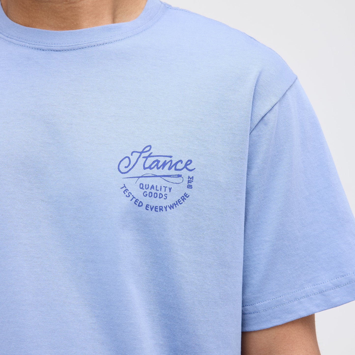 Stance Standard Issue Tee Stone Blue