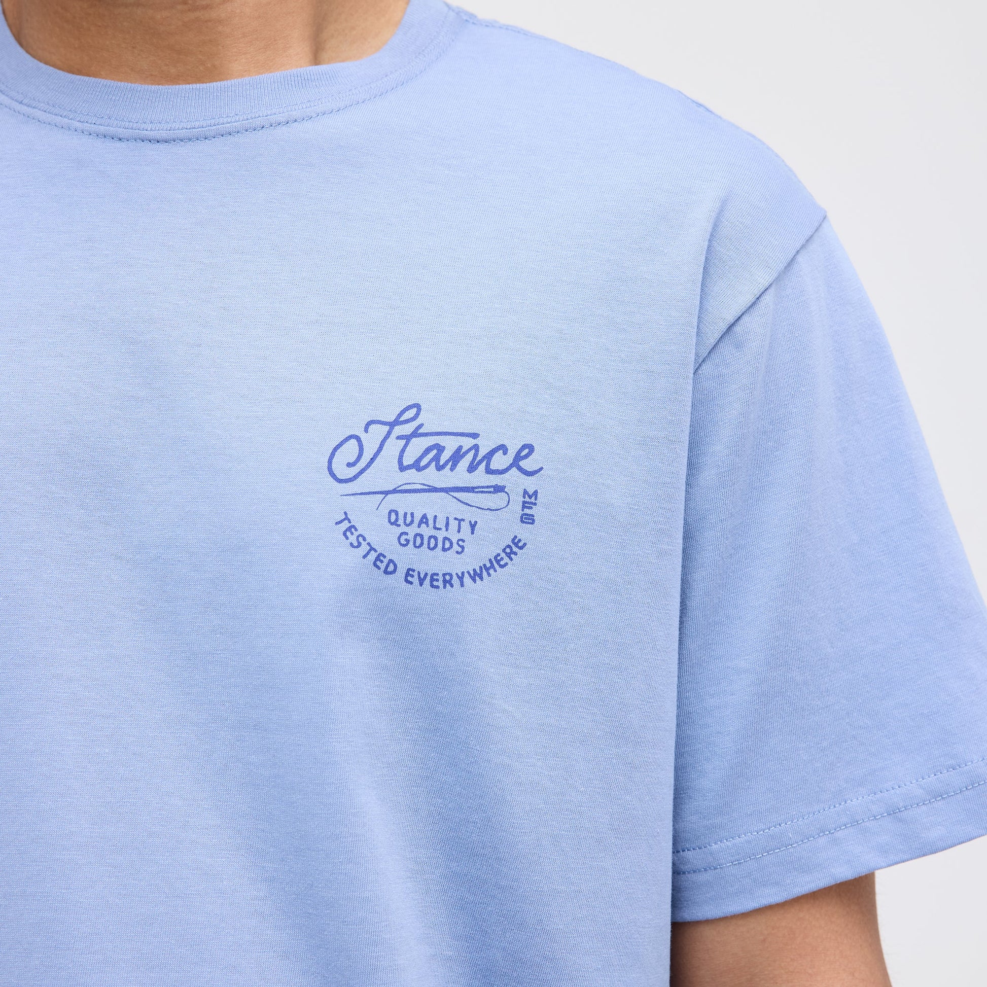 Stance Standard Issue Tee Stone Blue