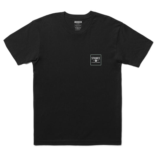 Stance Boxed Blur T-Shirt Black