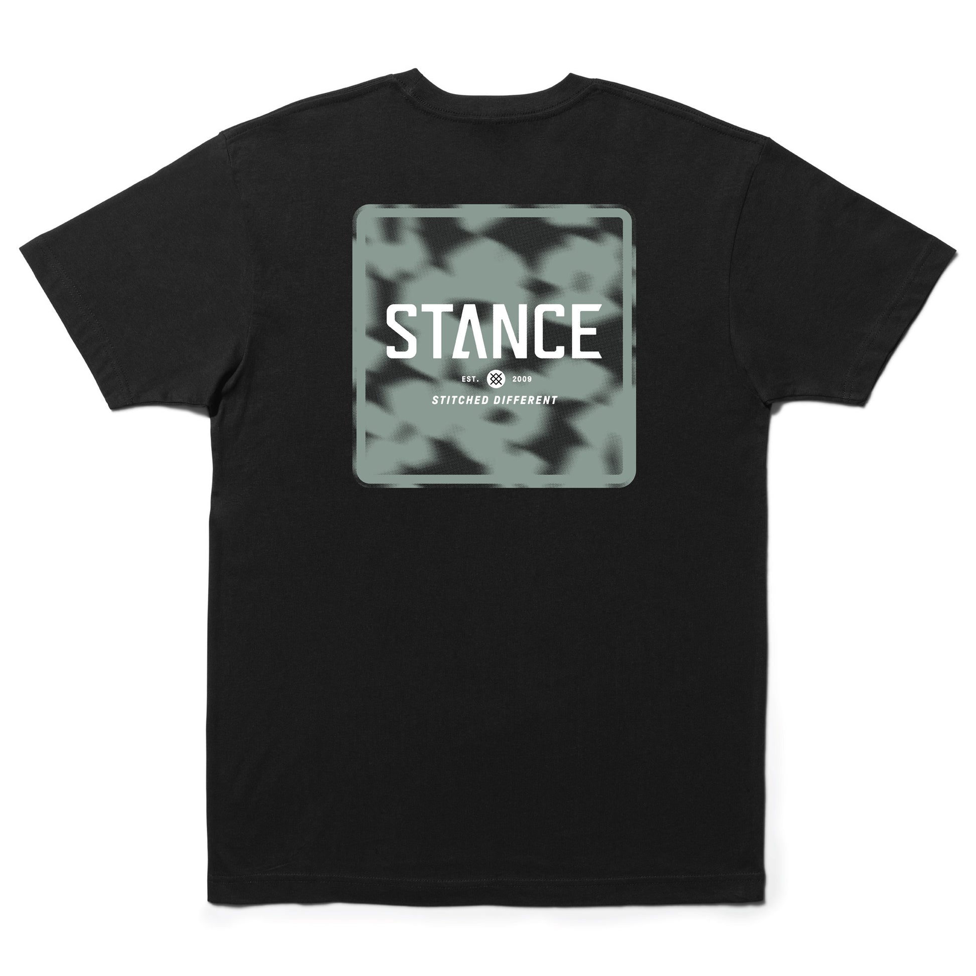 Stance Box Blur T-Shirt Black
