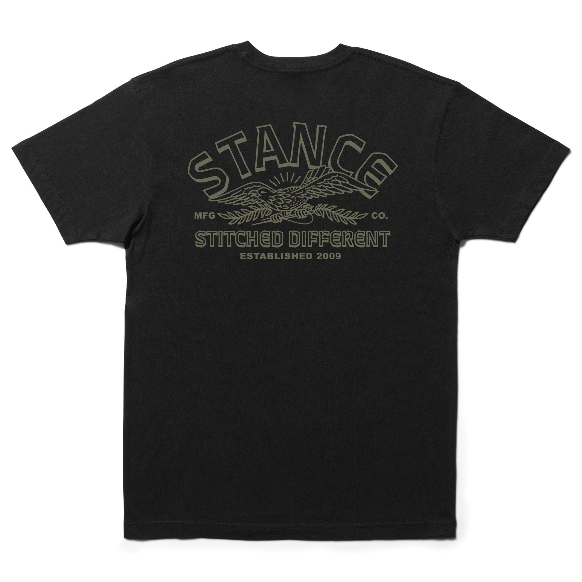 Stance Carrier T Shirt Black