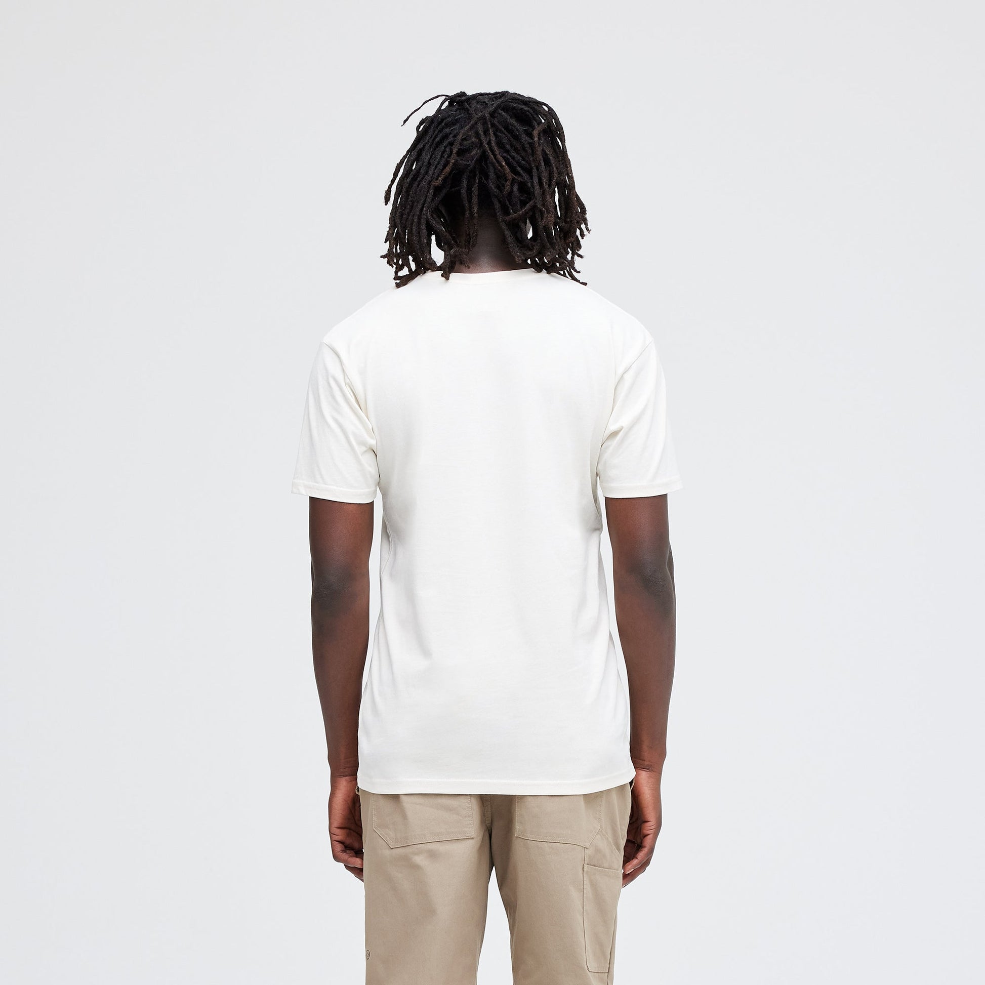 Stance Complicated T-Shirt Vintage-Weiß |model