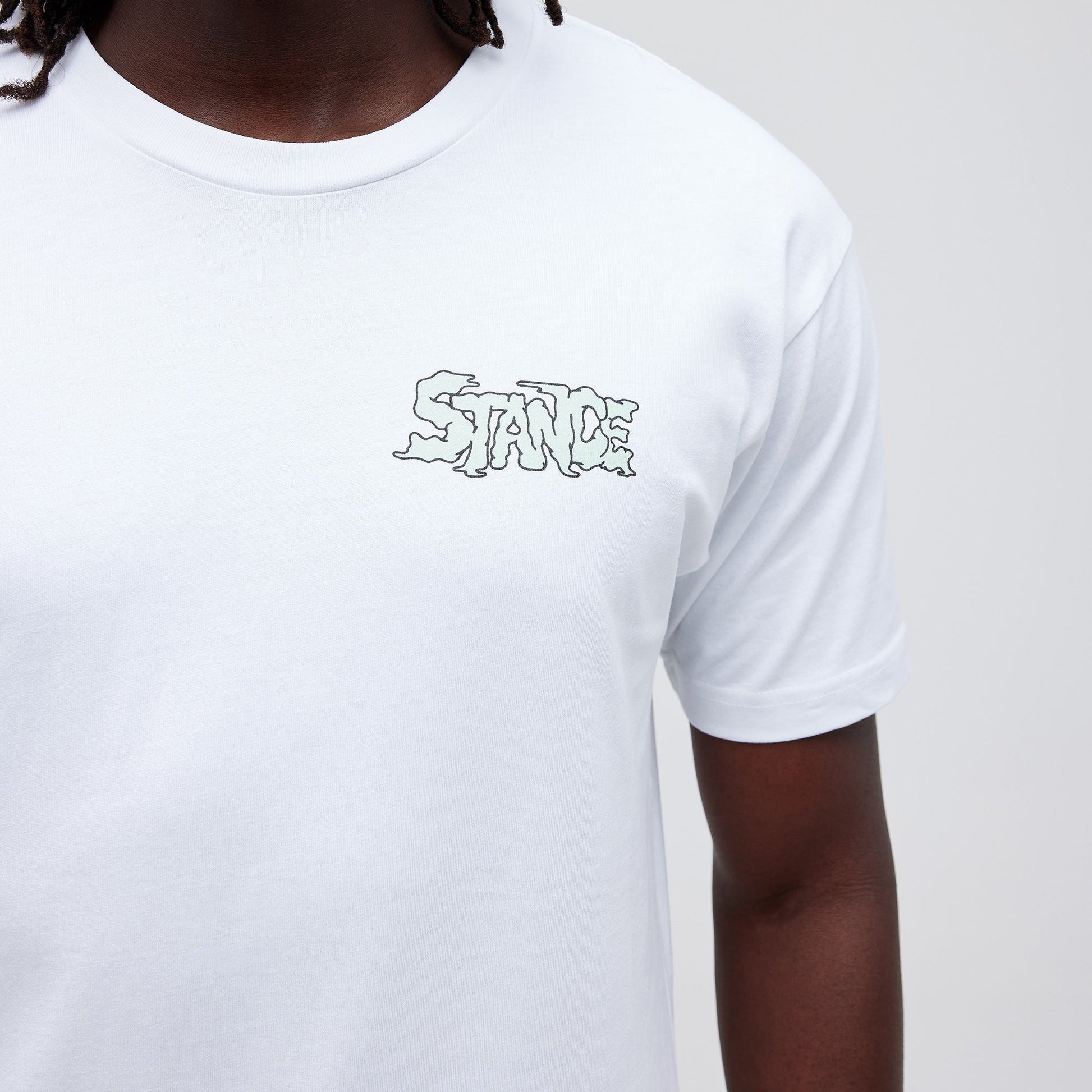 Stance Ozone T-Shirt Weiß |model