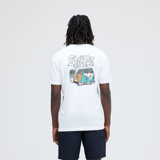 Stance Ozone T-Shirt Weiß |model
