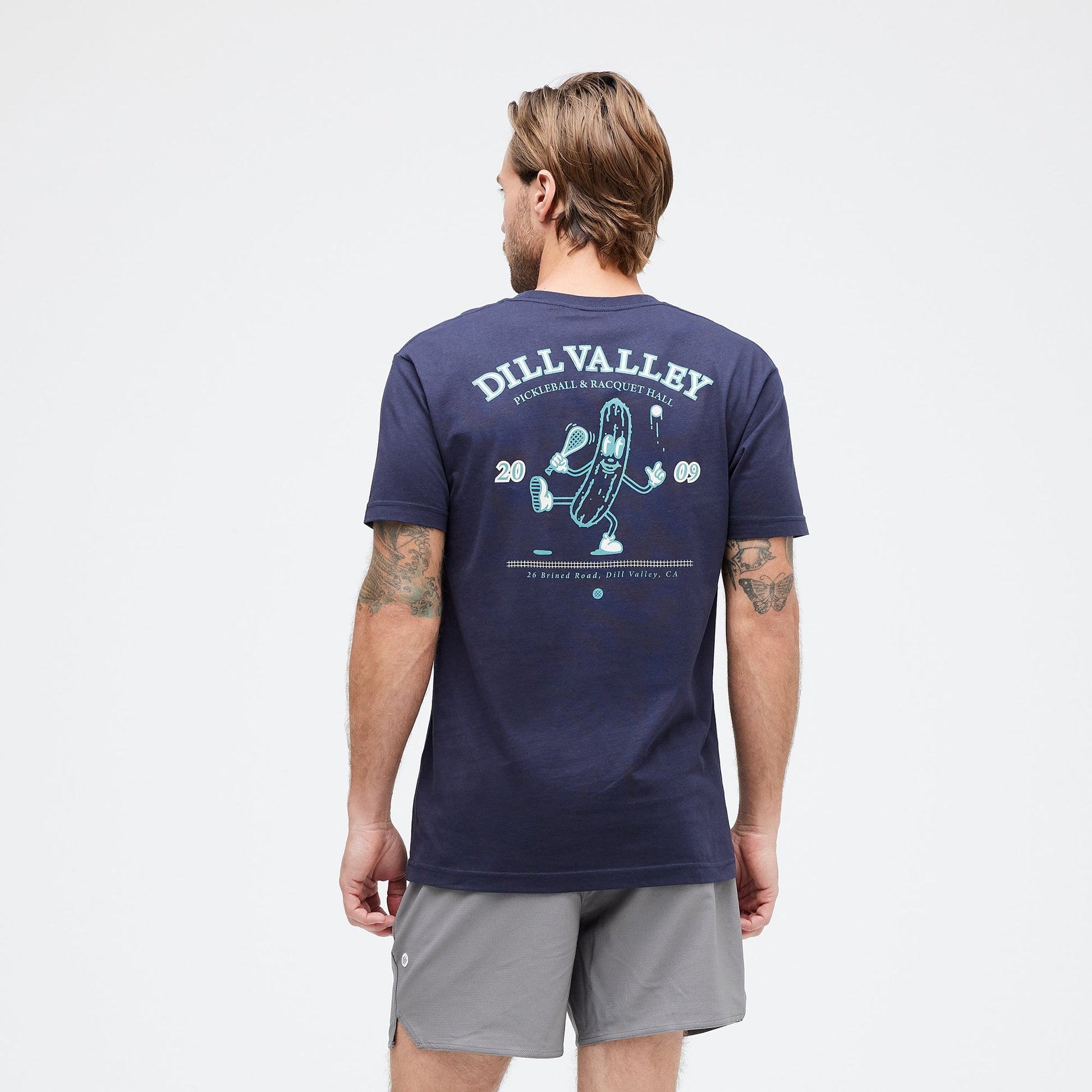 Stance Pickled T-Shirt Marineblau |model