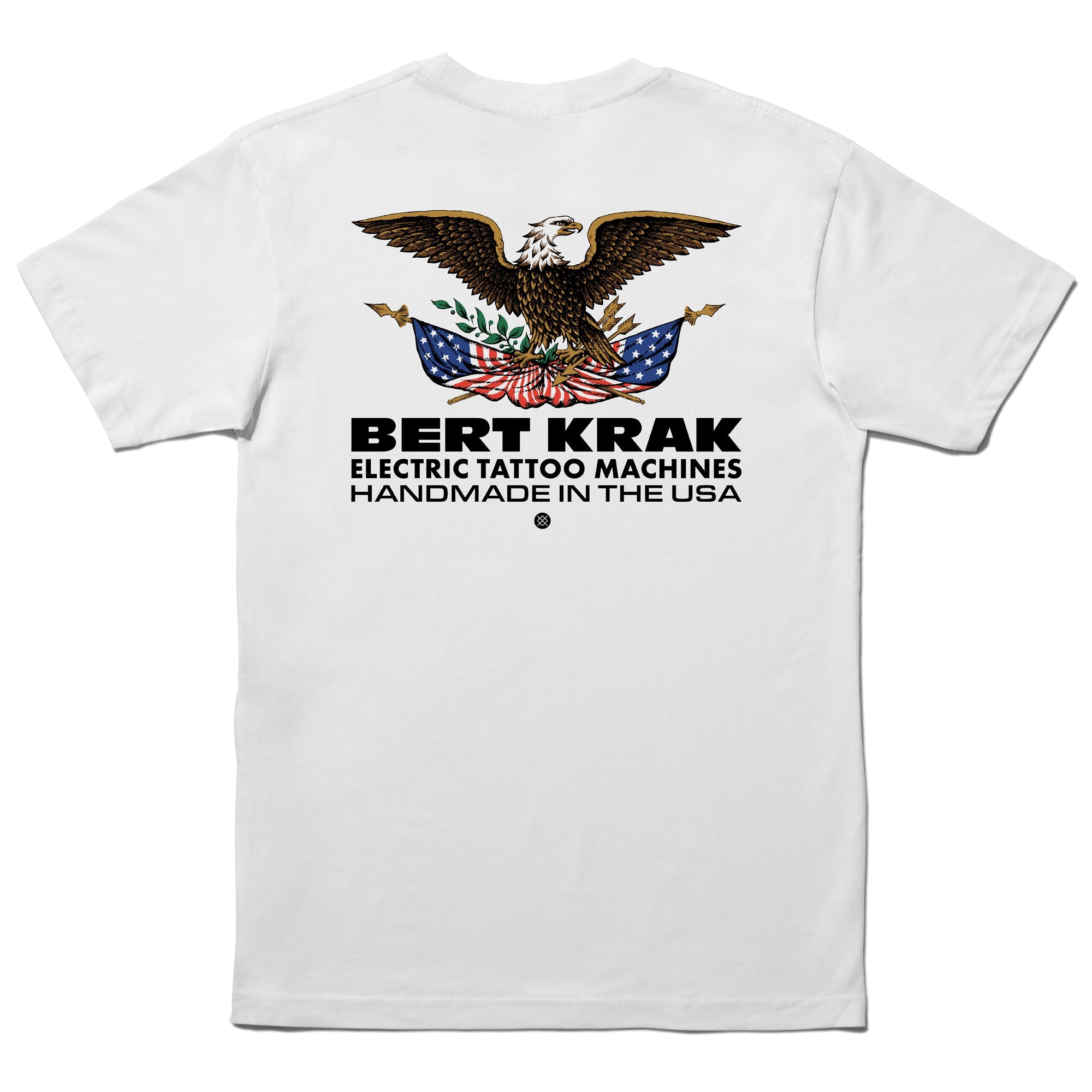 Stance Bert Krak Handmade T-Shirt White