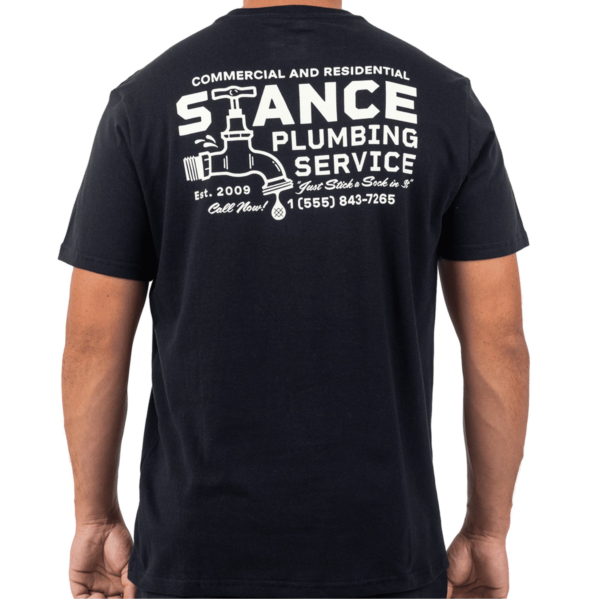 Stance Classified T-Shirt Schwarz |model