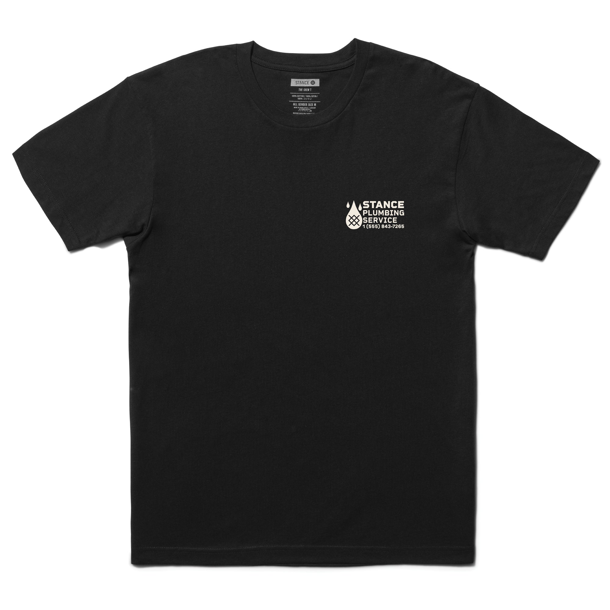 Stance Classified T-Shirt Black