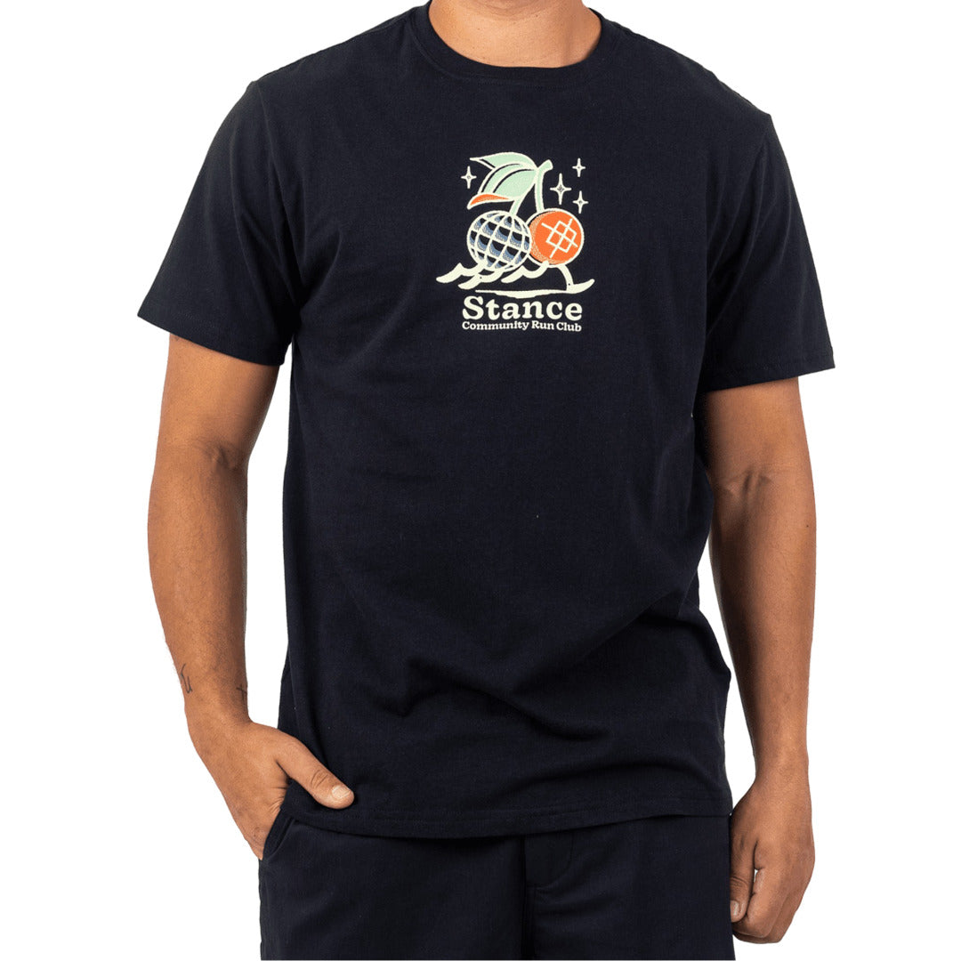 Stance Community T-Shirt Black |model