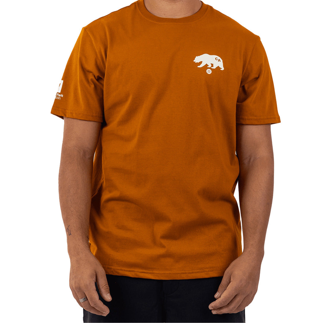Stance National Park Yosemite T-Shirt Spice |model