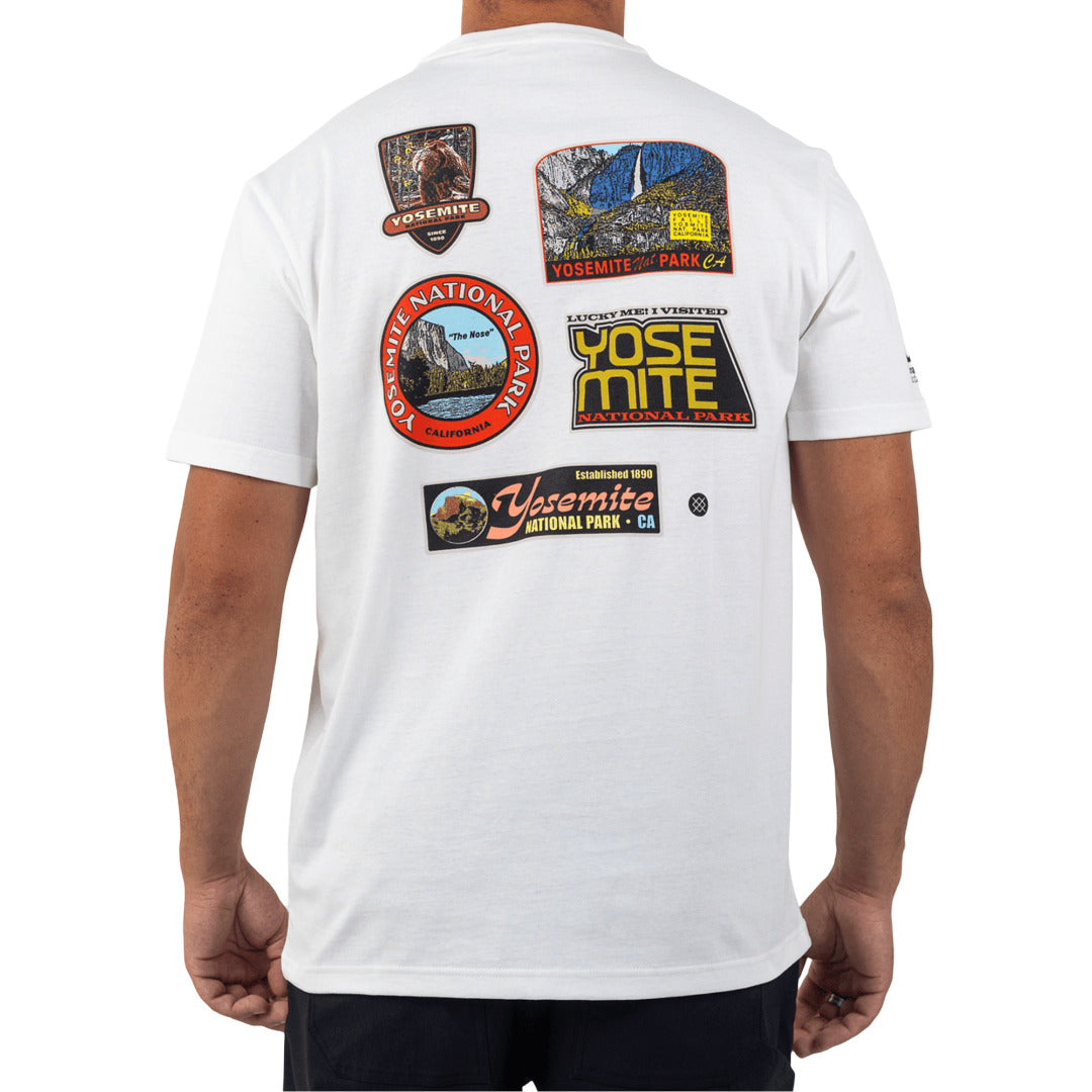Stance National Parks Roadtrip T-Shirt White |model