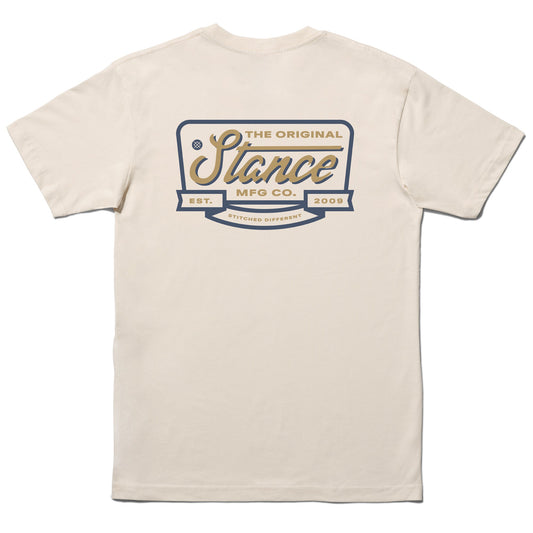 Stance Script Seal T-Shirt Canvas