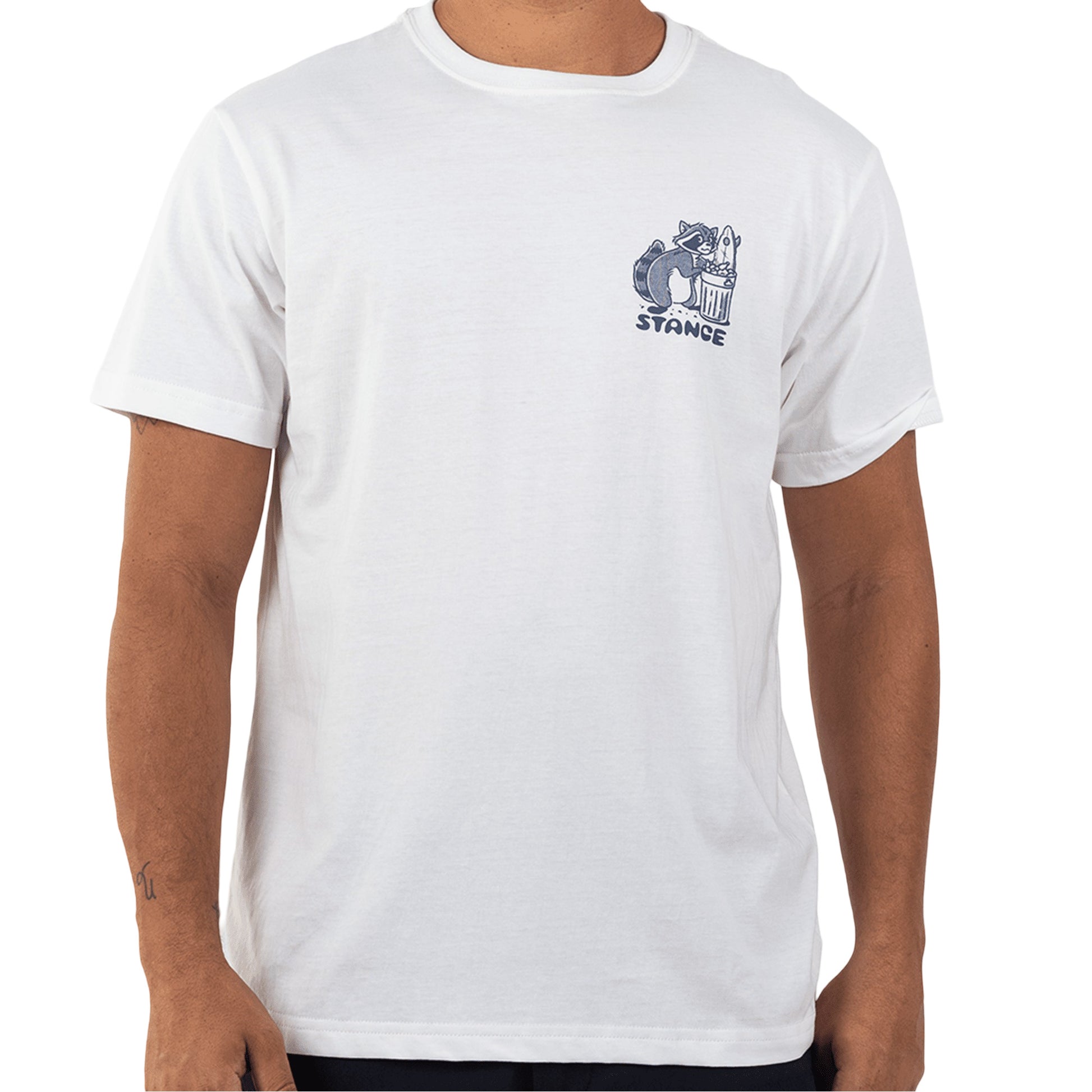 Stance Trash To Treasure T-Shirt Weiss |model