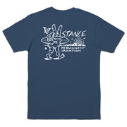 Stance Vacation T-Shirt Sea Blue