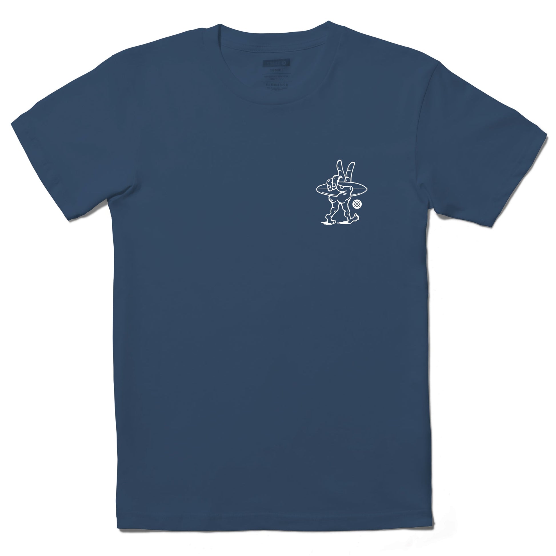 Stance Vacation T-Shirt Sea Blue