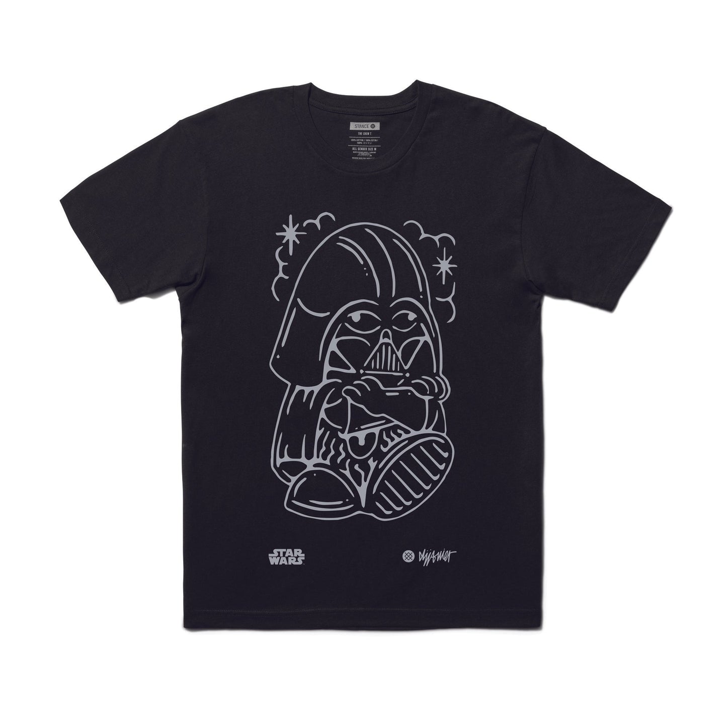 Stance Dj Darth T-Shirt Schwarz |model