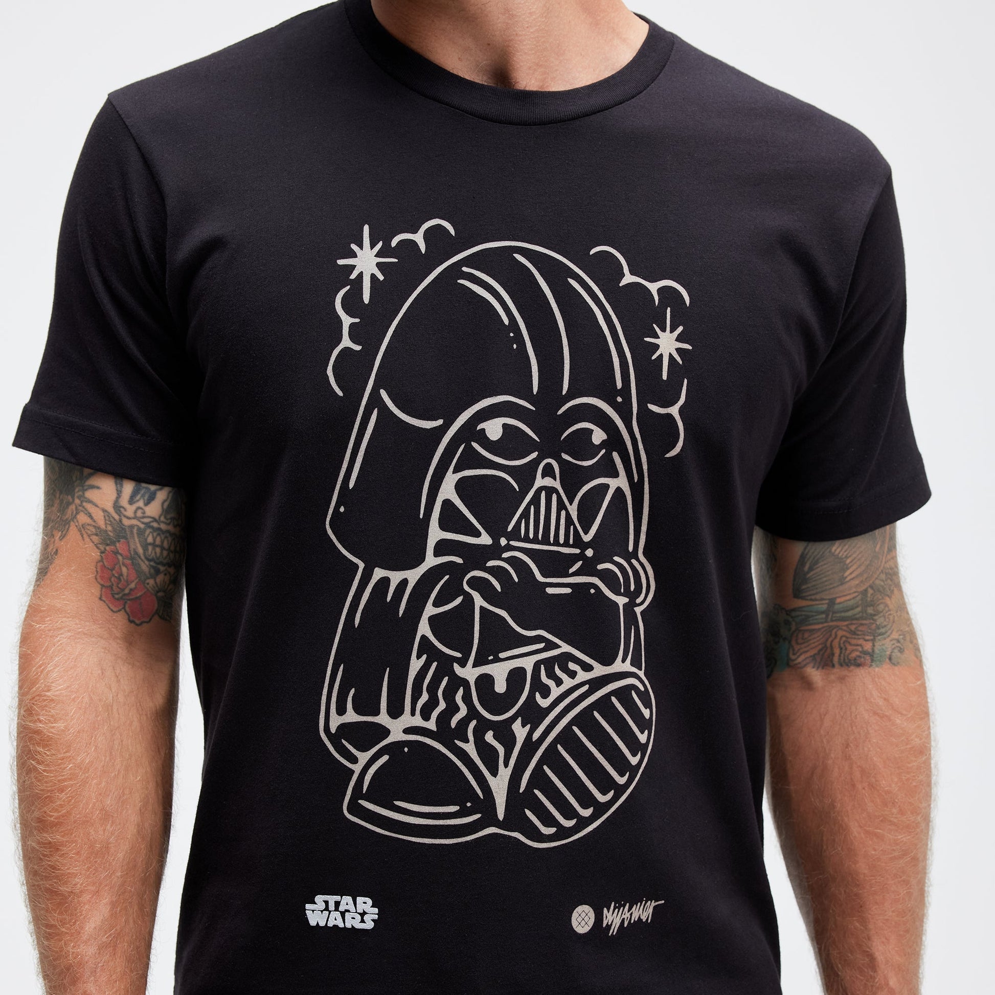 Stance Dj Darth T-Shirt Schwarz |model