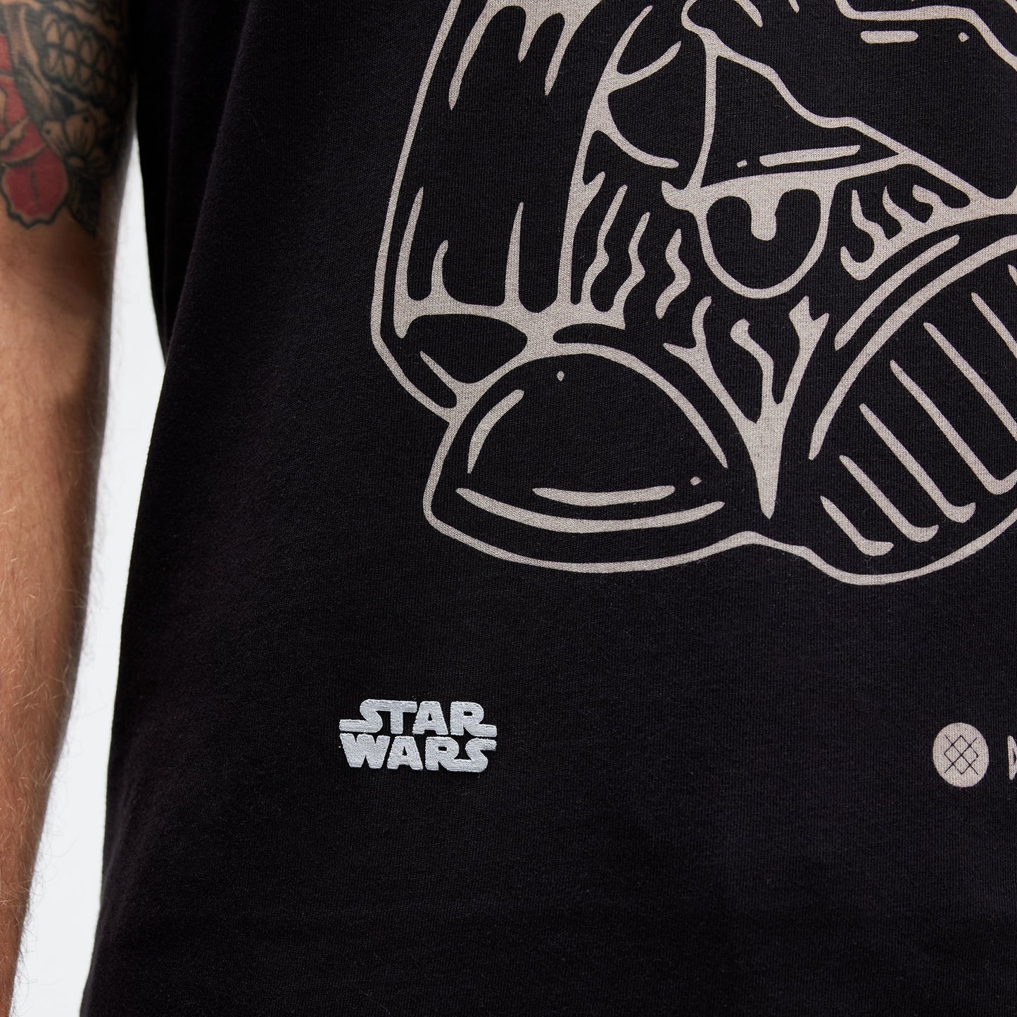 Stance Dj Darth T-Shirt Schwarz |model