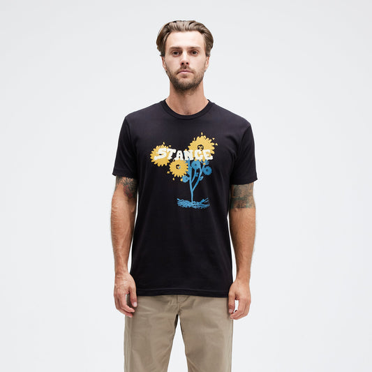 Stance Solarz T-Shirt Schwarz |model