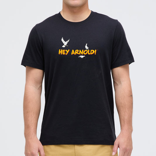 Stance Hey Arnold Stoop T Shirt Schwarz|model