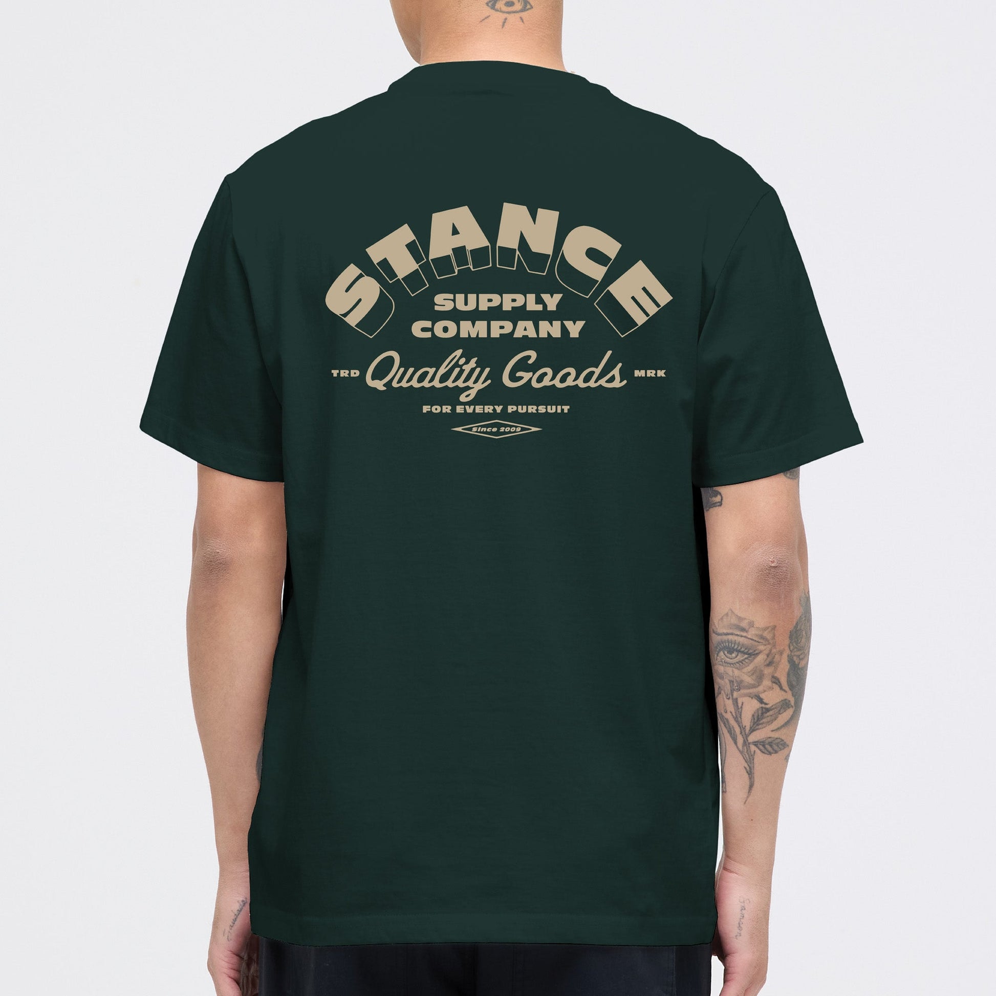 Stance Outfitters T Shirt Pine|model