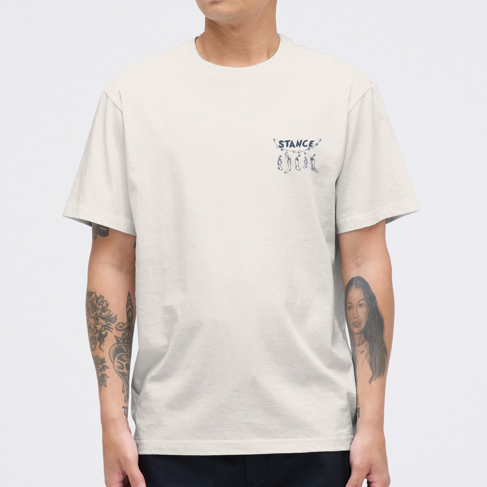 Stance The Grinch Merry Merry T Shirt Canvas|model