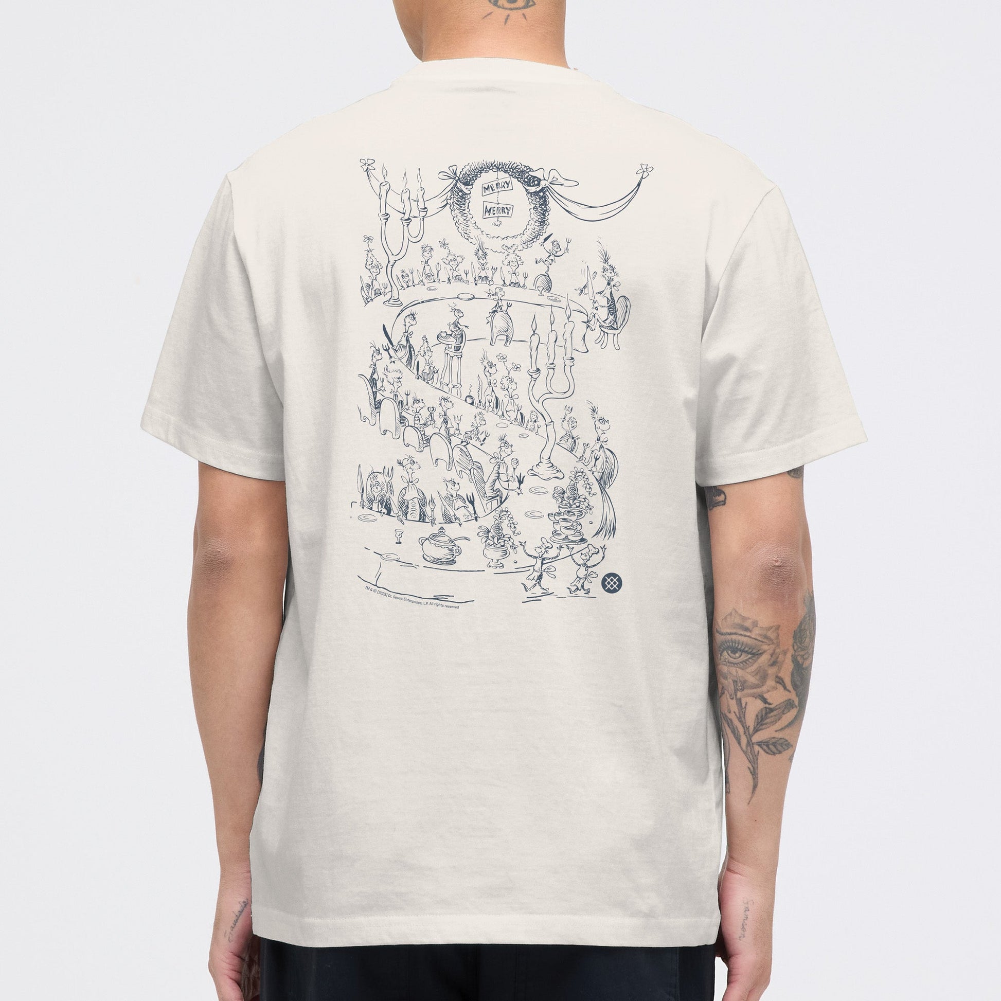 Stance The Grinch Merry Merry T Shirt Canvas|model