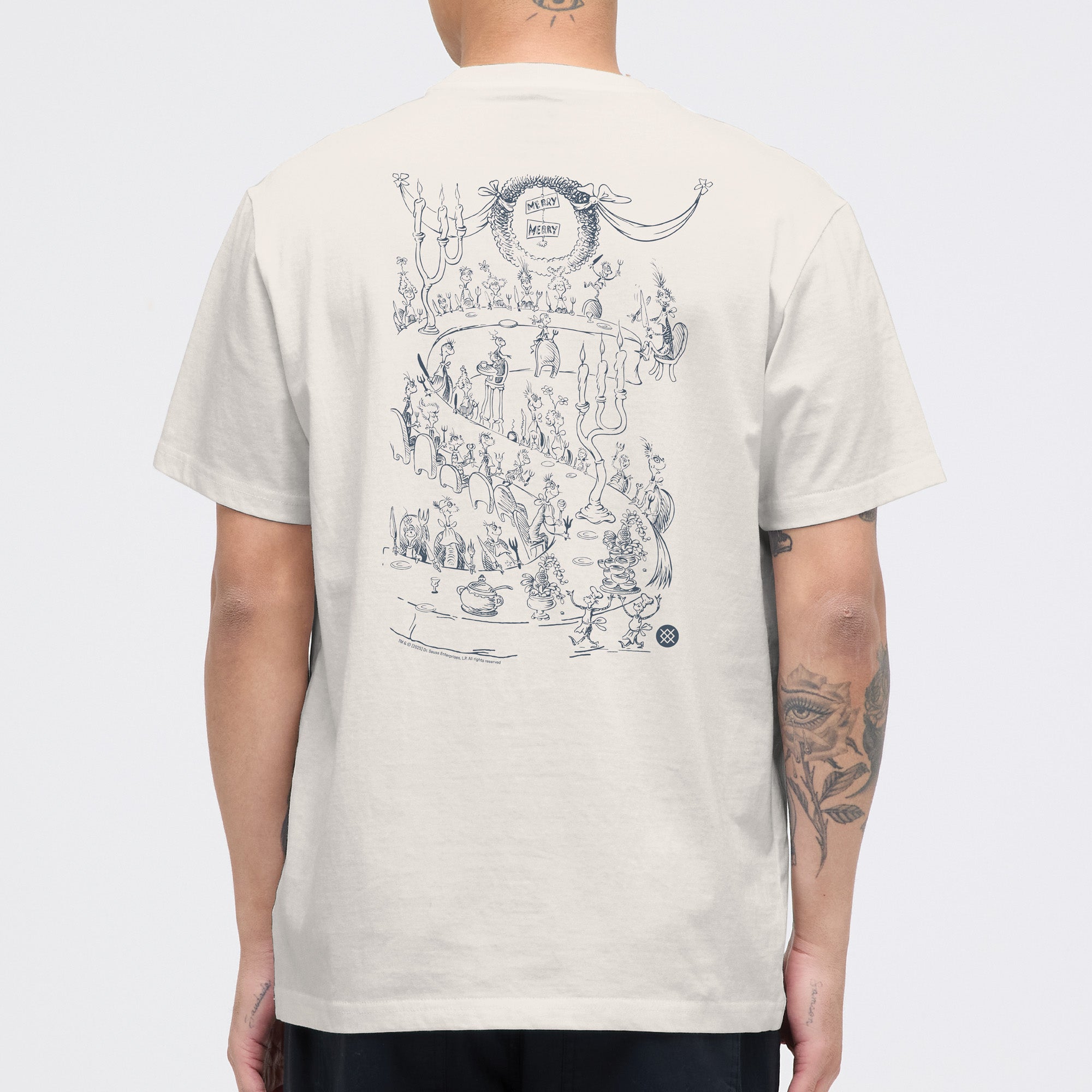 Stance The Grinch Merry Merry T Shirt Canvas|model