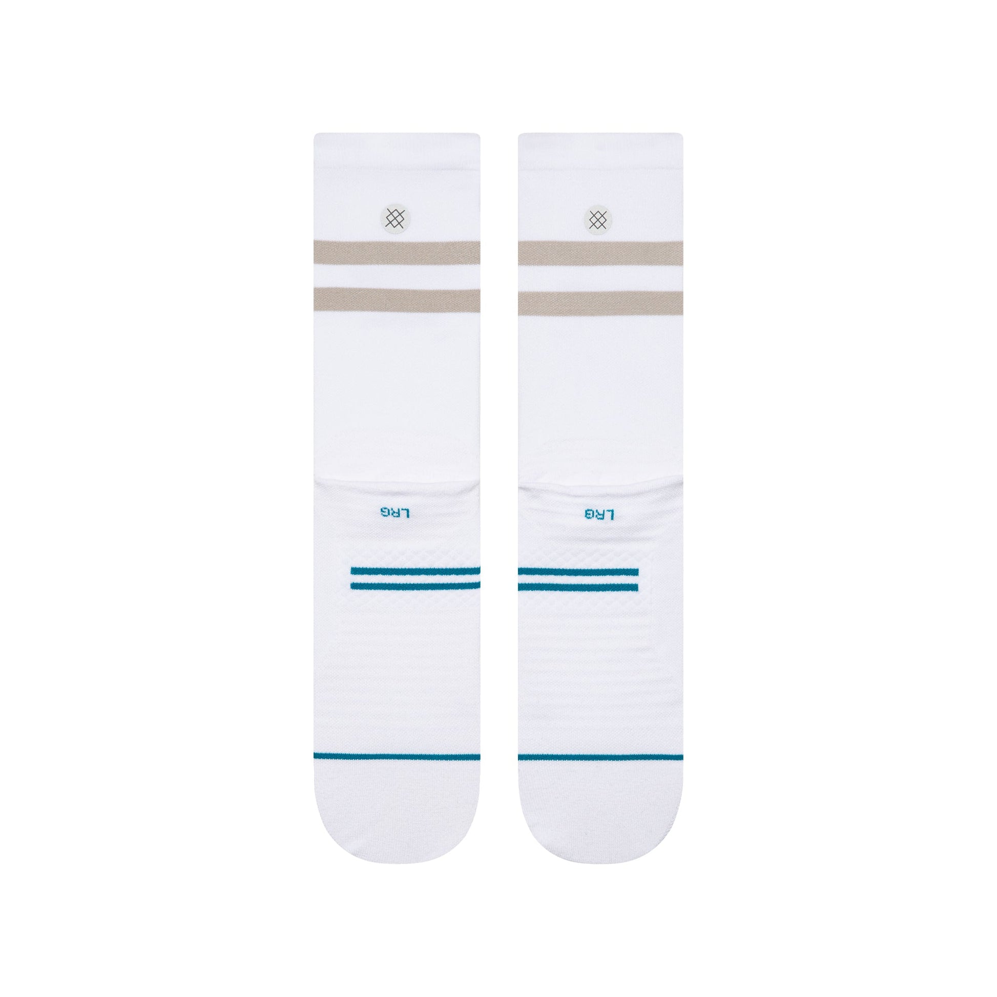 Stance Franchise Crew Sock White