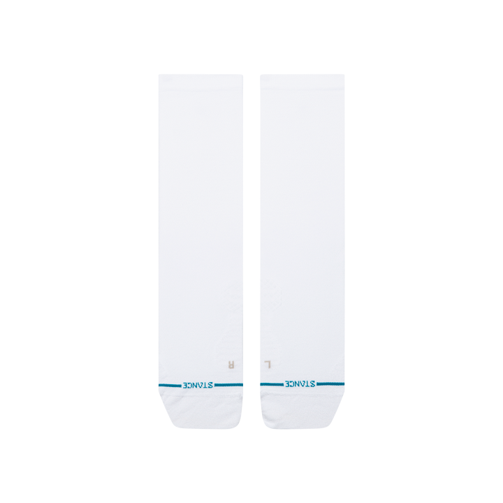 Stance Solid Ultra Light Crew Sock White