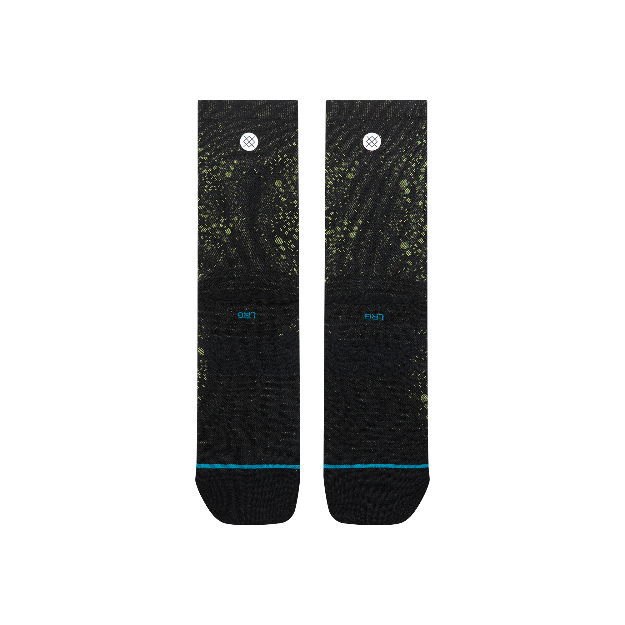 Stance Speckle Ultra Light Crew Sock Black