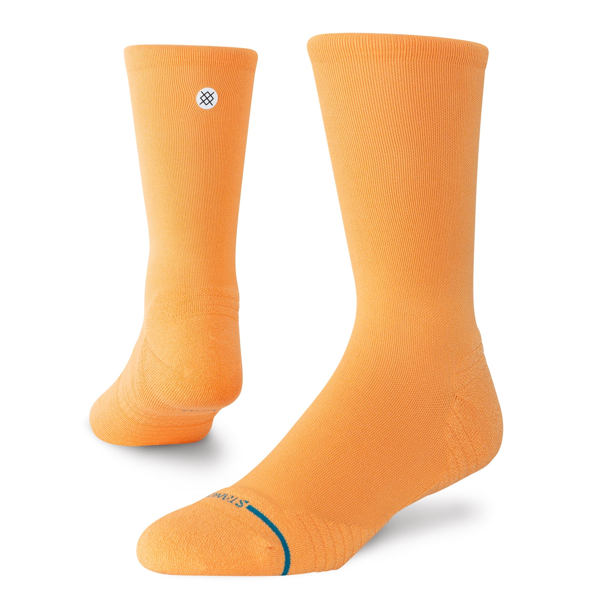 Stance Run Light Crew Sock Mango
