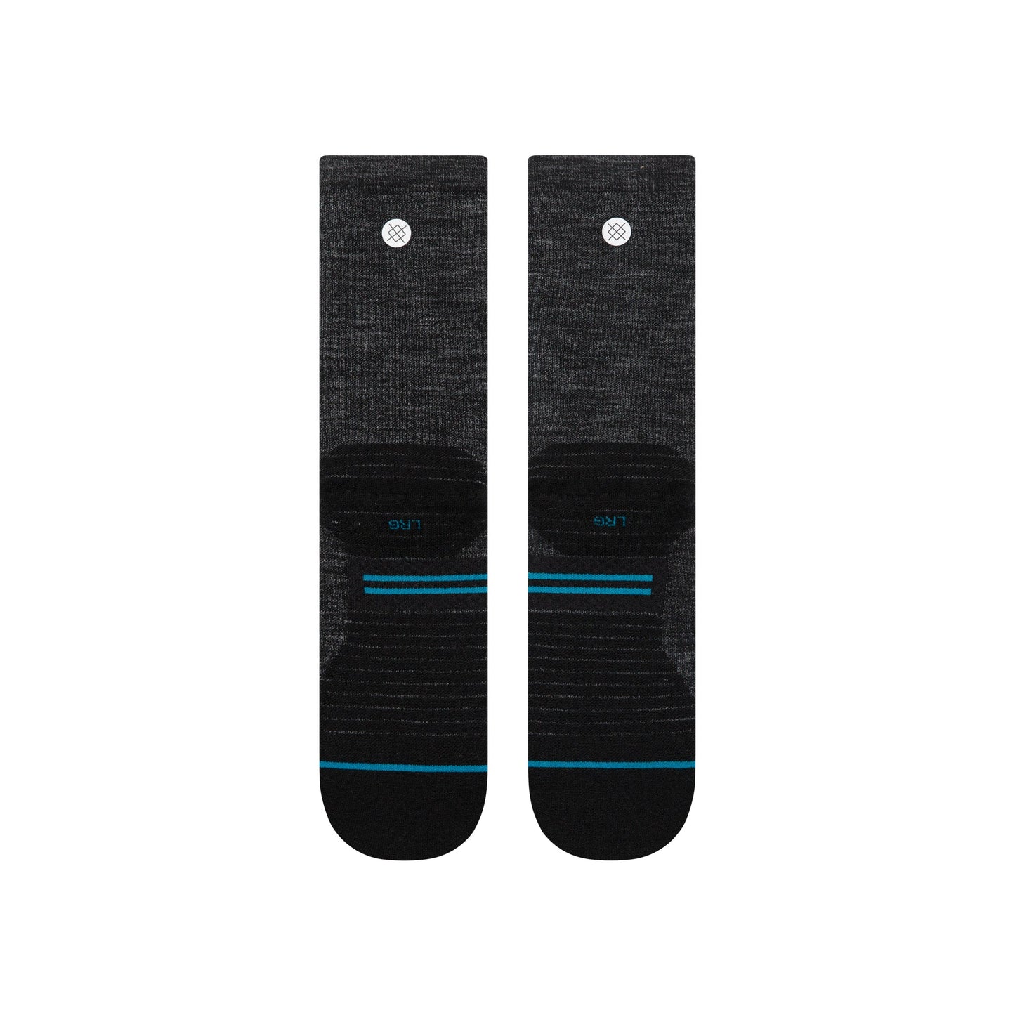 Stance Light Wolle Crew Socken Schwarz