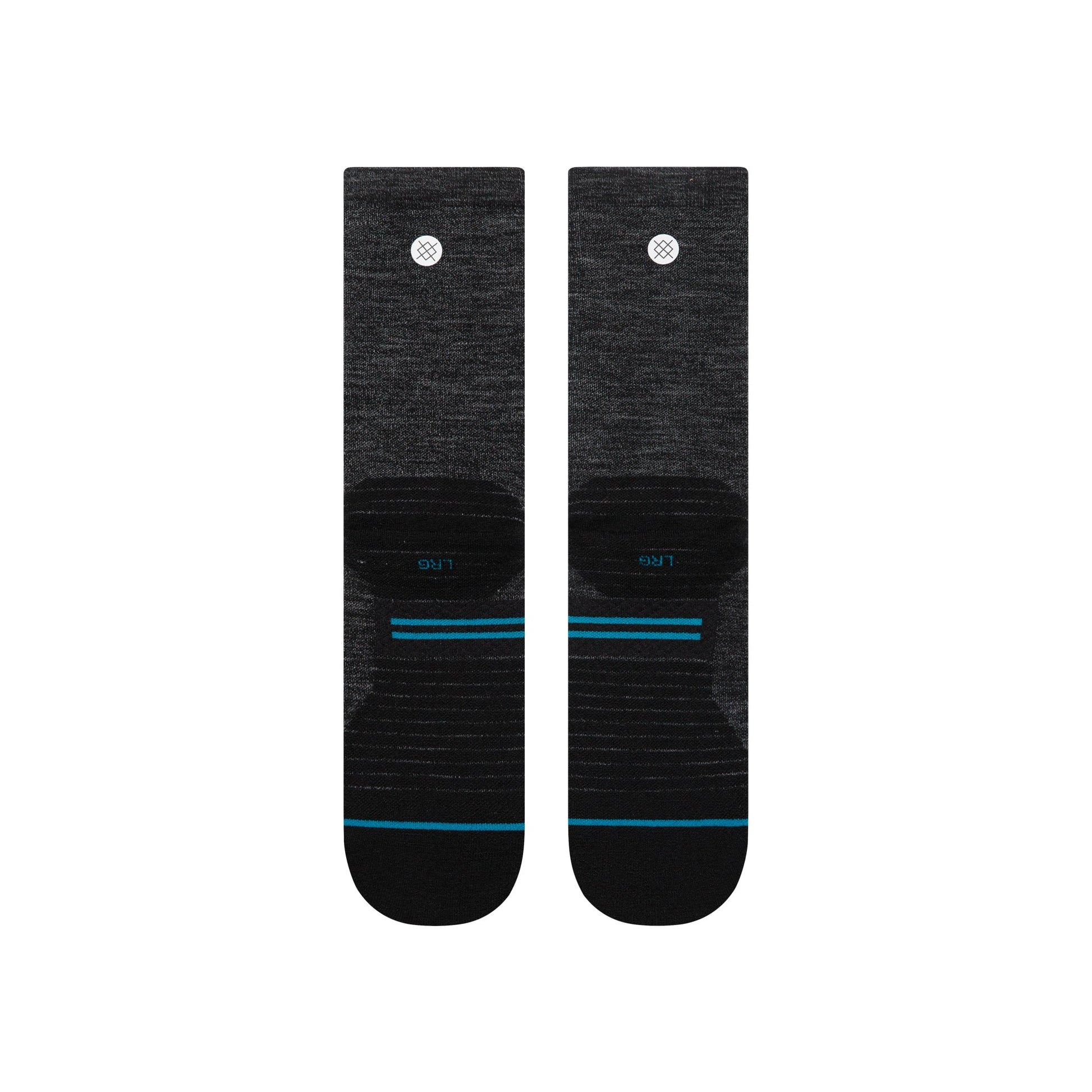 Stance Light Wolle Crew Socken Schwarz