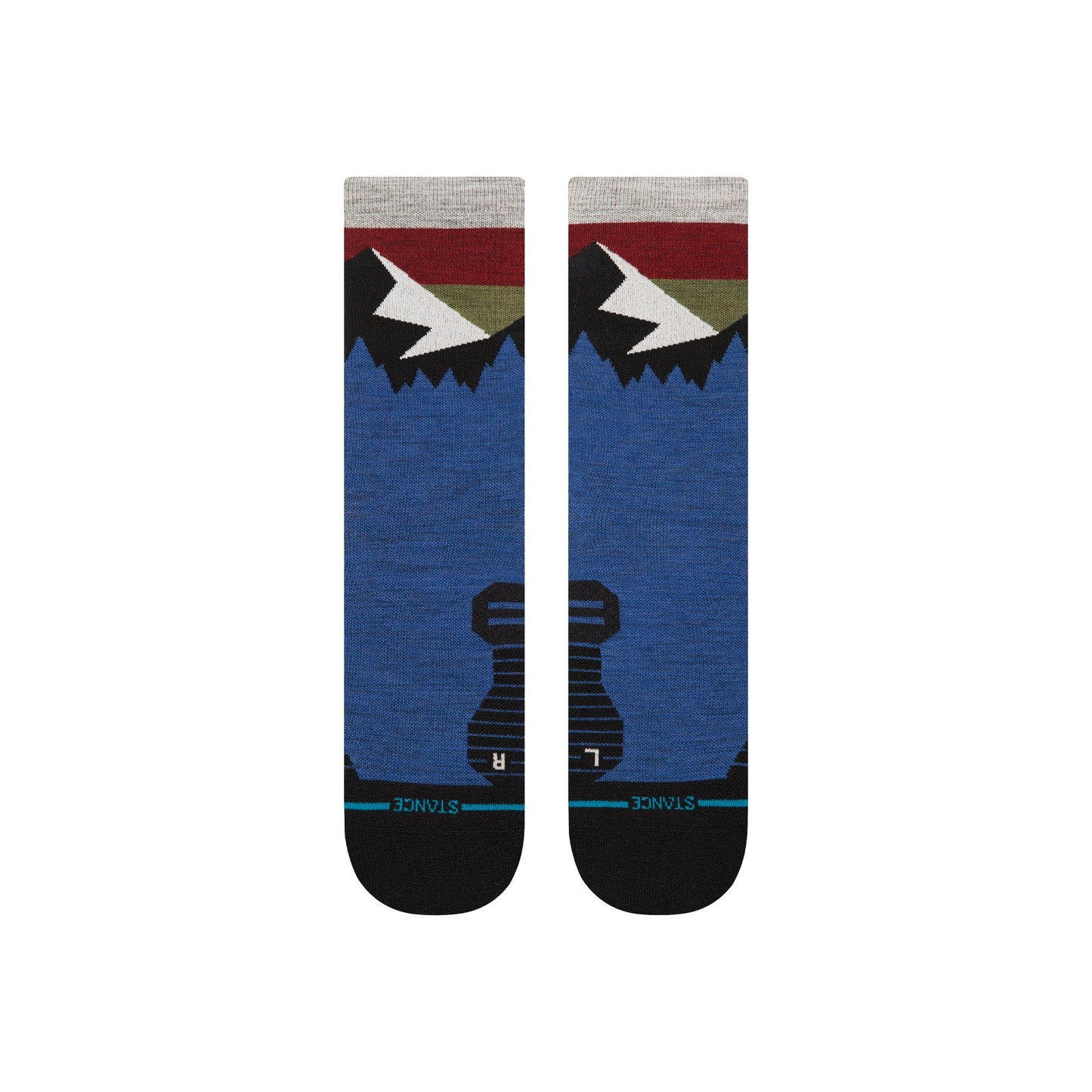 Stance Light Wolle Crew Socken Cobalt Blue