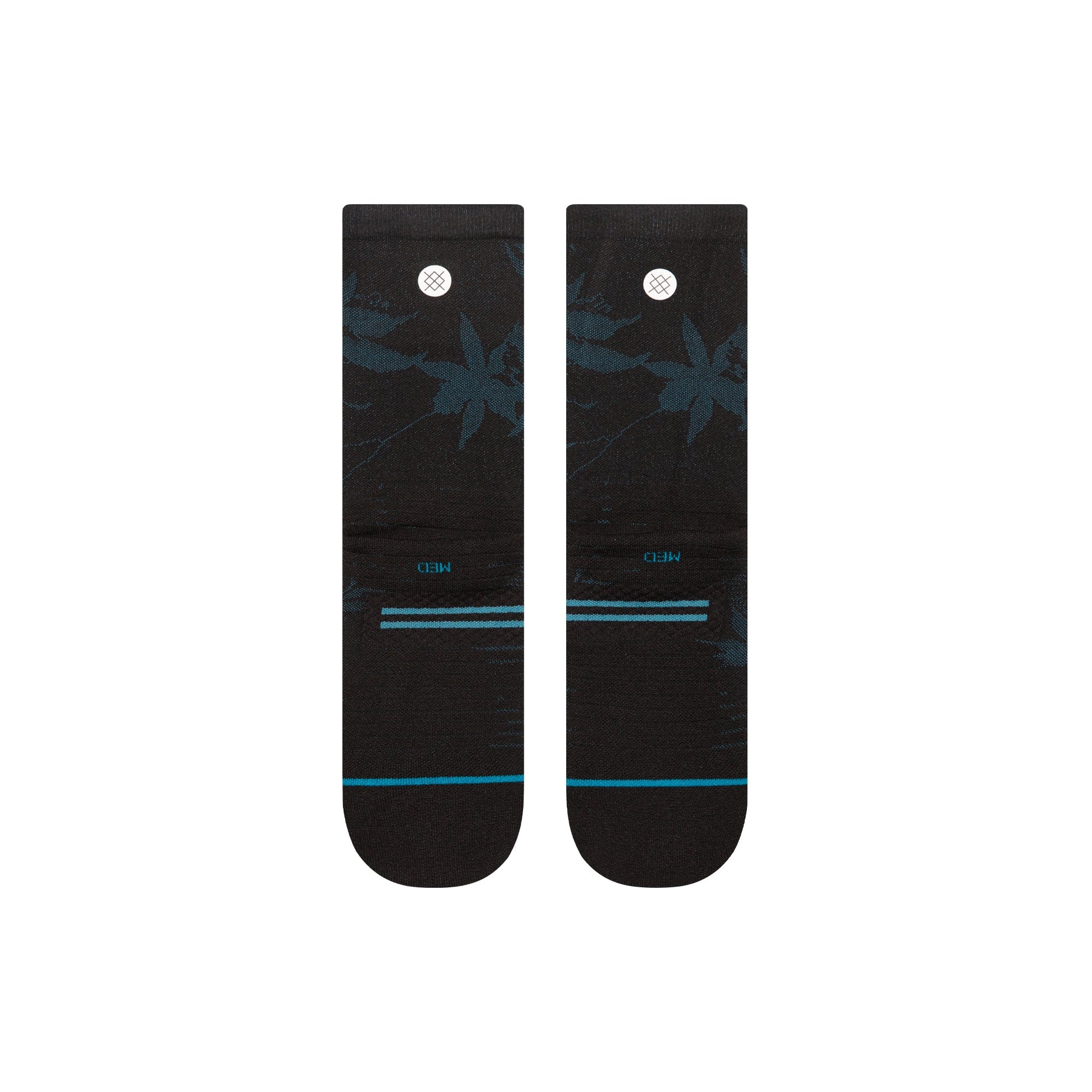 Stance Off The Trail Light Crew Socken Schwarz