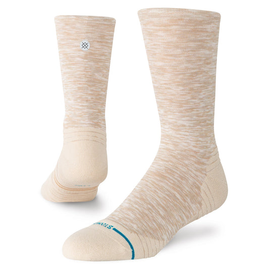 Stance Marled Light Crew Socken Beigegrau