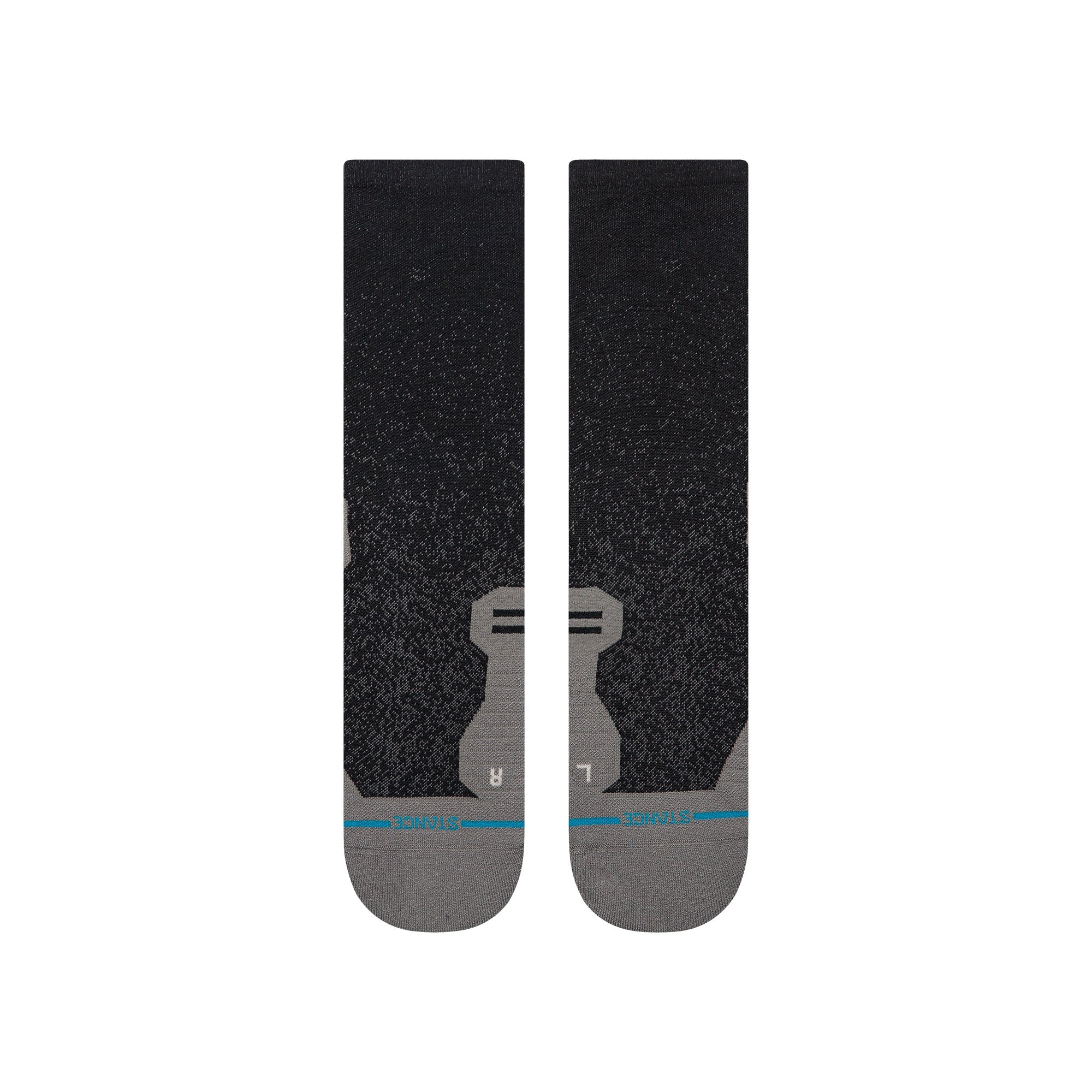 Stance Powder Split Light Crew Sock Black