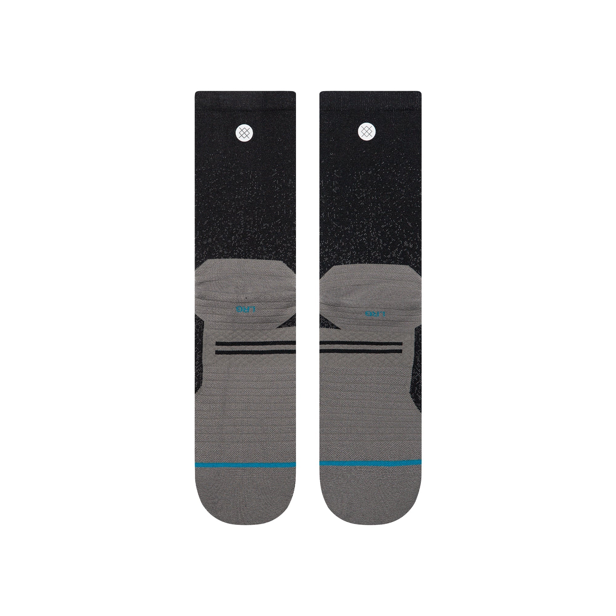 Stance Powder Split Light Crew Sock Black