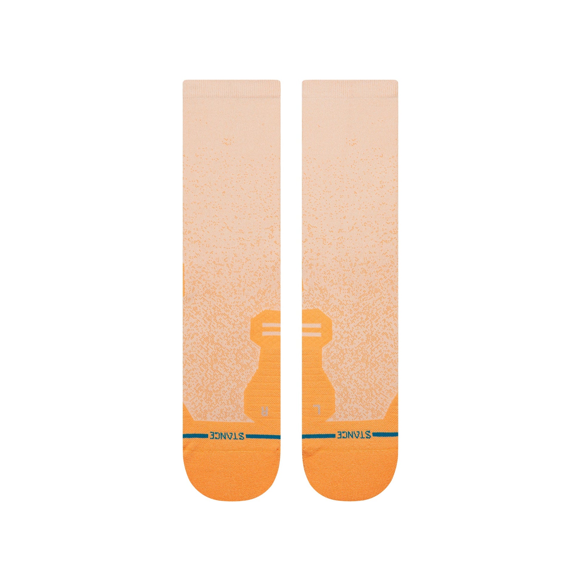 Stance Powder Split Light Crew Sock Mango