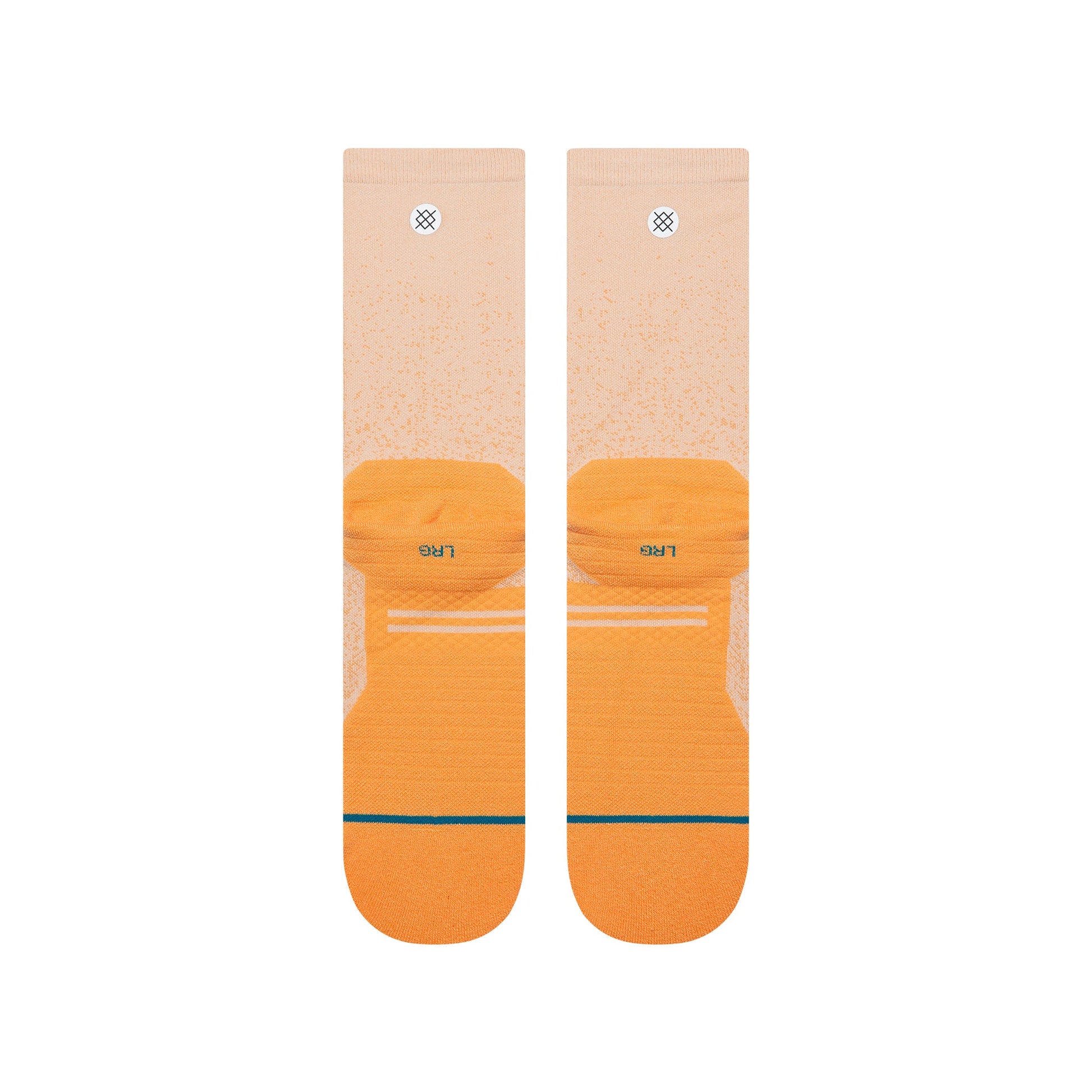 Stance Powder Split Light Crew Sock Mango