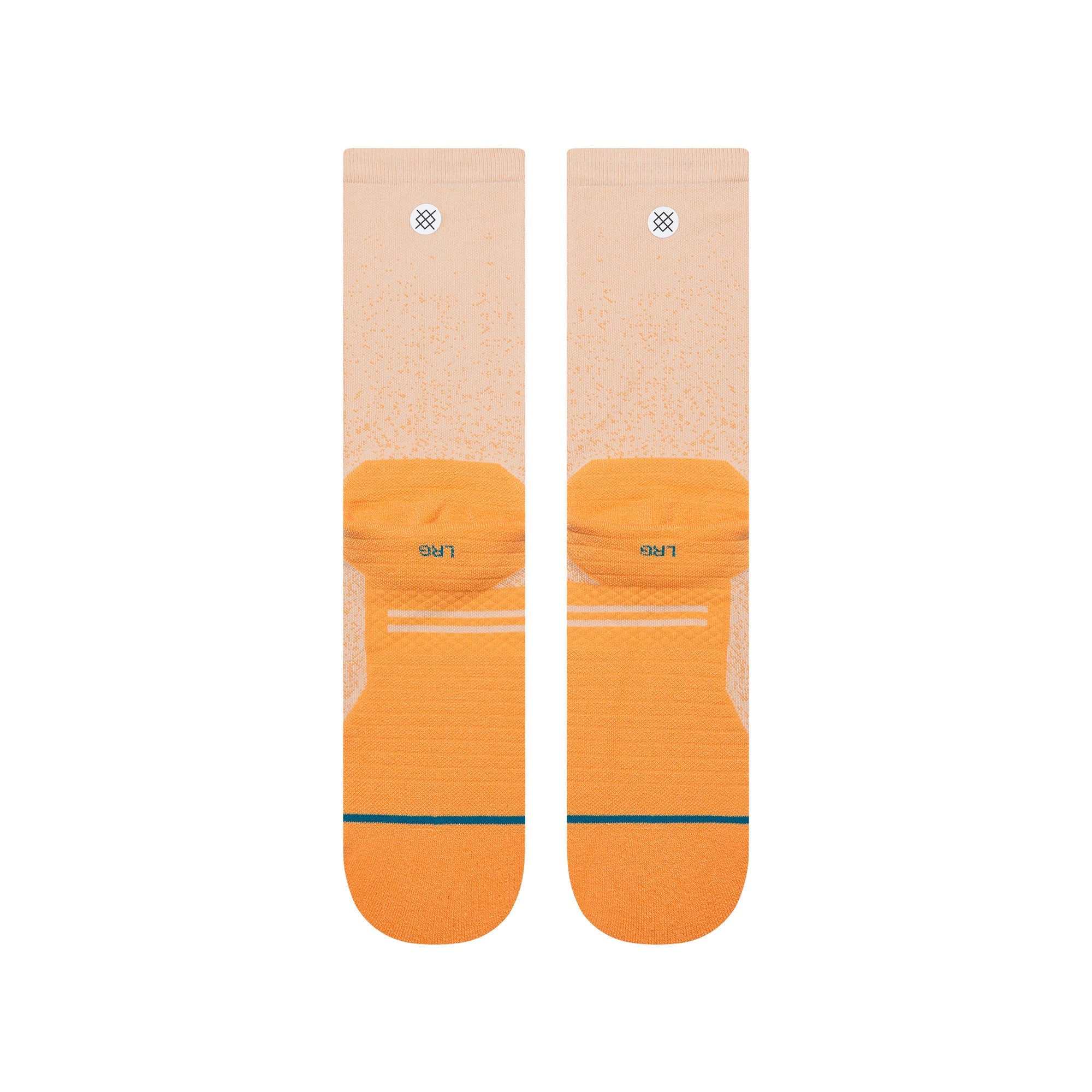 Stance Powder Split Light Crew Sock Mango