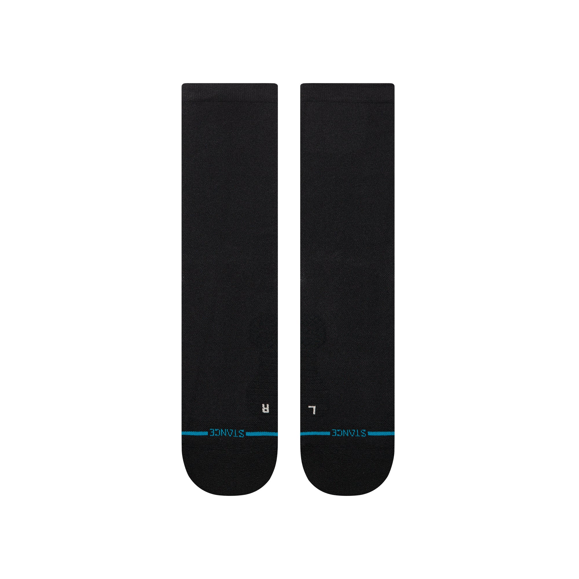 Stance Solid Light Crew Sock Black